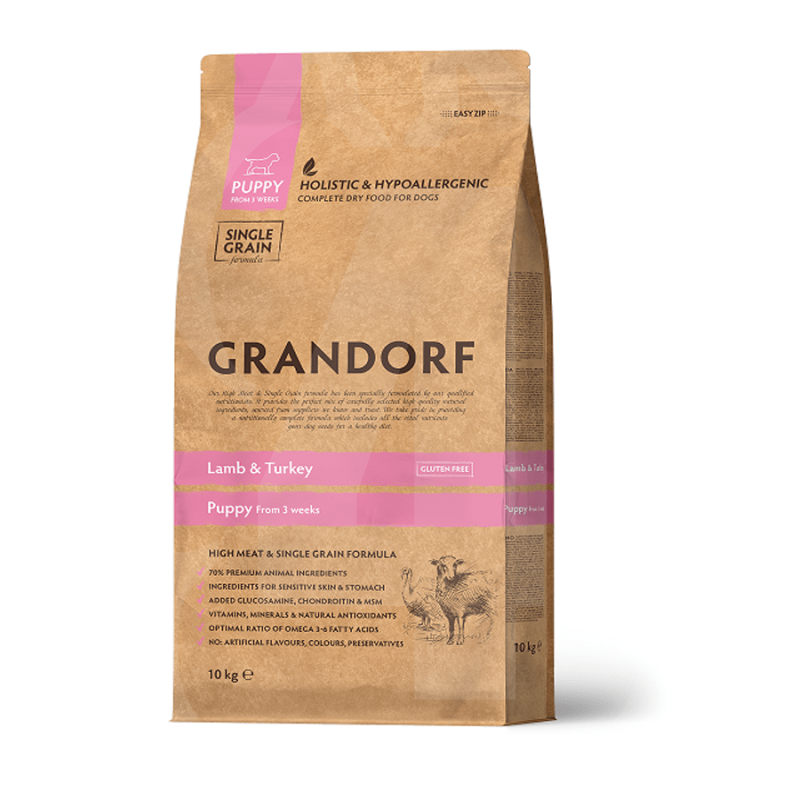 Grandorf Lammas ja Kalkun Kutsikatele 10kg