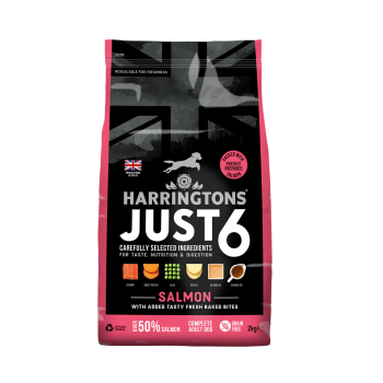 Harringtons JUST6 koeratoit LÕHE 2kg_main.png