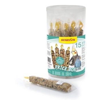 Maiusepulgad parakeetidele ja viirpapagoidele 15tk (4 erinevat).jpg