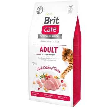 BC "Adult Activity Support" teraviljavaba kassi kuivtoit 7kg