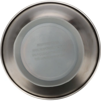 Söögikauss Lasco Ümmargune Hõbedane 18,5X7,5cm 550ml