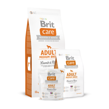 BC koera kuivtoit "Medium adult" lamba&riisiga 3kg