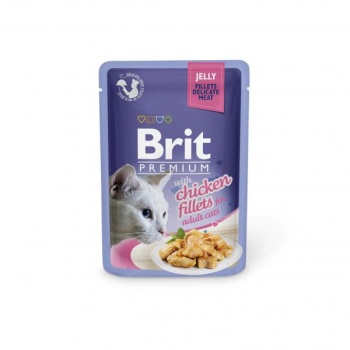 BRITT PREMIUM kassi einekotike "Delicate" kanaliha tarrendis 85g