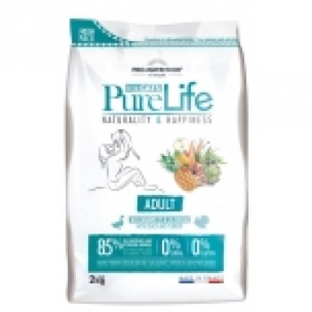 PureLife kassi kuivtoit täiskasvanud kassile pardi- ja kalkunilihaga teraviljavaba 2kg