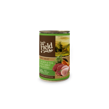 SF koera konserv kutsikale kana&porgandiga 400g