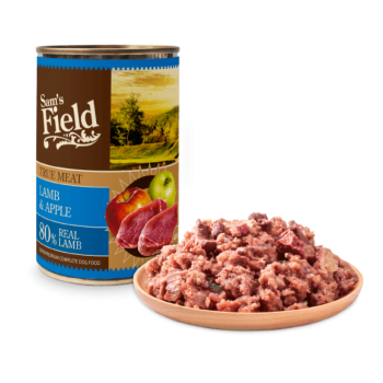 Sam's Field lamba&õunaga konserv koerale 400g