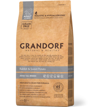 Grandorf Dog- Jänes & Kalkun Adult Medium & Maxi 3kg