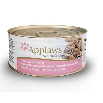 Applaws kassi konserv tuunikala/krevett 156g N1