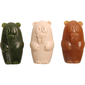A Koera köögivilja maiused Veggie Beaver mix 5cm 12tk