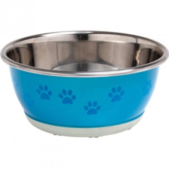 Sööginõu mittelibisev koerale PAW sinine 13CM 500ML