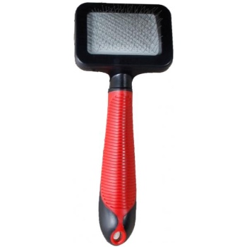 Koera kamm käepidemega Slickerbrush Soft S