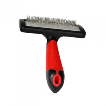 Koera kamm käepidemega Slickerbrush Soft L