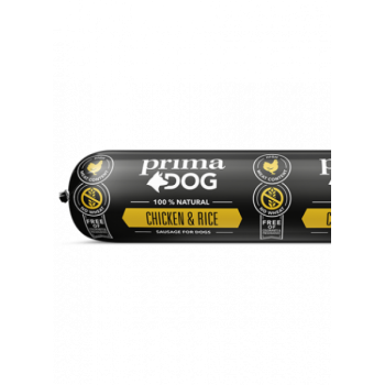 PrimaDog koera vorst Kanaliha&riisiga 800g