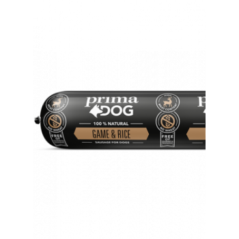 PrimaDog koera vorst Ulukiliha&riisiga 800g