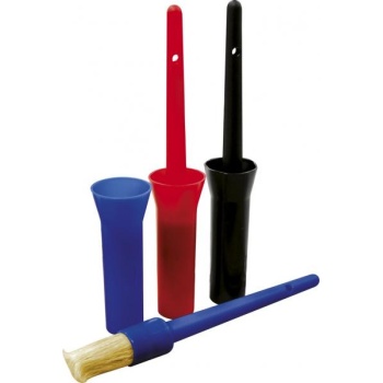 Hoof oil brush with cap - Color : black