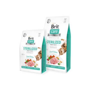 Brit Care "Sterilized Urinary Health" teraviljavaba kassi kuivtoit 2kg