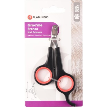 GROO'ME NAIL SCISSORS FOR CATS FRANCO BLACK/