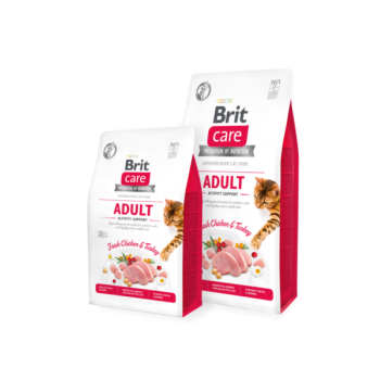 Brit Care "Adult Activity Support" teraviljavaba kassi kuivtoit 0,4kg