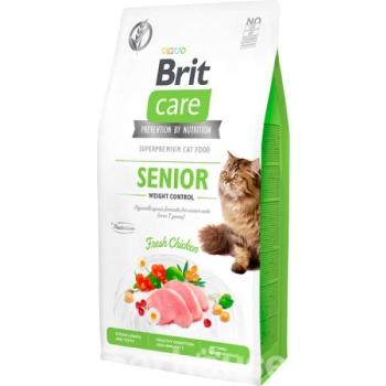 BC teraviljavaba kassi kuivtoit "Senior Weight Control" 2 kg  