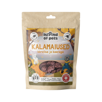 Island of Pets kalamaius kõrvitsa ja kaeraga 80g