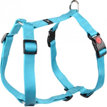 H-HARNESS ZIGGI TURQUOISE 70-110CM25MM