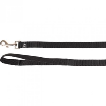 LEASH ZIGGI BLACK 200CM20MM