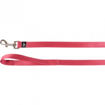 LEASH ZIGGI CHERRY RED 200CM 25MM