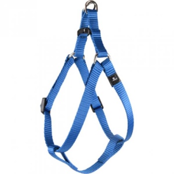 HARNESS STEP&GO ZIGGI BLUE 20-35CM 10MM