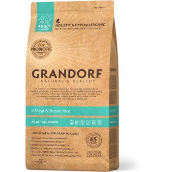 Grandorf Dog- 4 Liha Adult Medium & Maxi 10kg