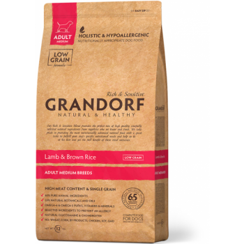 Grandorf Dog- Lammas & Kalkun Adult Medium & Maxi 3kg