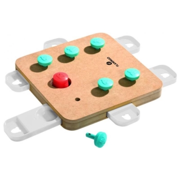 Koerte mänguasi Brain Train Cube helepruun 32X32X5cm
