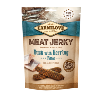 Carnilove Dog Jerky Duck with Herring maius koerale 100g
