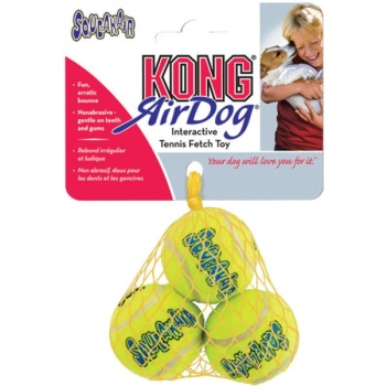 KONG koera mänguasi Air Squeak tennisepall XS 3tk