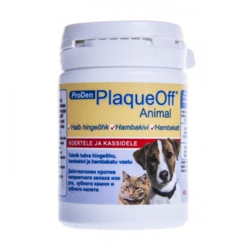 Plaqueoff Animal EU kassile/koerale 40g