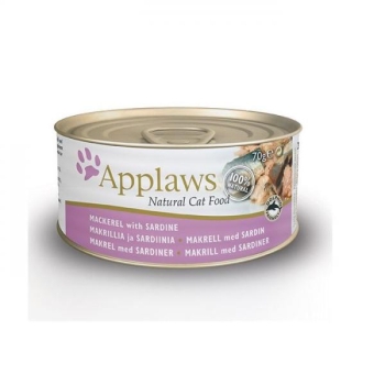 Applaws kassi konserv makrell/sardiin 70g N1