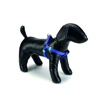 Beeztees koera traksid nailon seljakinnitus sinine 35-60cmx15mm