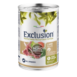 Koera konserv EXCLUSION MEDITERRANEO 400g, lambalihaga