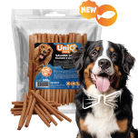 Uniq Pets Veggie & Sea koeramaius lõhepulgad, 500g