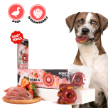 Uniq Pets Collagen&Fruit kollageeniga donut koeramaius pardi ja maasikaga, 50g