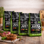 Harringtons JUST6 koeratoit LAMMAS 2kg x 4pakki