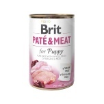 Brit kutsikakonserv "Pate&Meat" kana ja kalkuniga 400g