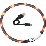Koera LED kaelarihm Nera Visio must 20-70cm 16mm