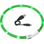 Koera LED kaelarihm Nera Visio roheline 20-70cm 16mm