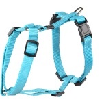 H-HARNESS ZIGGI TURQUOISE 70-110CM25MM