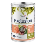Koera konserv EXCLUSION MEDITERRANEO 400g, lõhega.