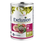 Koera konserv EXCLUSION MEDITERRANEO 400g, vasikalihaga
