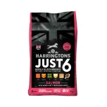 Harringtons JUST6 Koera Täissööt Lõhe 12kg