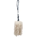 Koera mänguasi Fauxtra Bungee pikk plüüsist mänguasi koerale valge (S suurus, 55 × 12 × 4 cm)