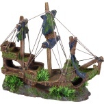 Akvaariumi dekoratsioon Moza Laevavrakk 3 Mastiga 31X11X27cm