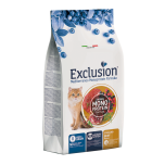 Kassi kuivtoit EXCLUSION MEDITERRANEO steriliseeritud kassile 1,5 kg, veiselihaga